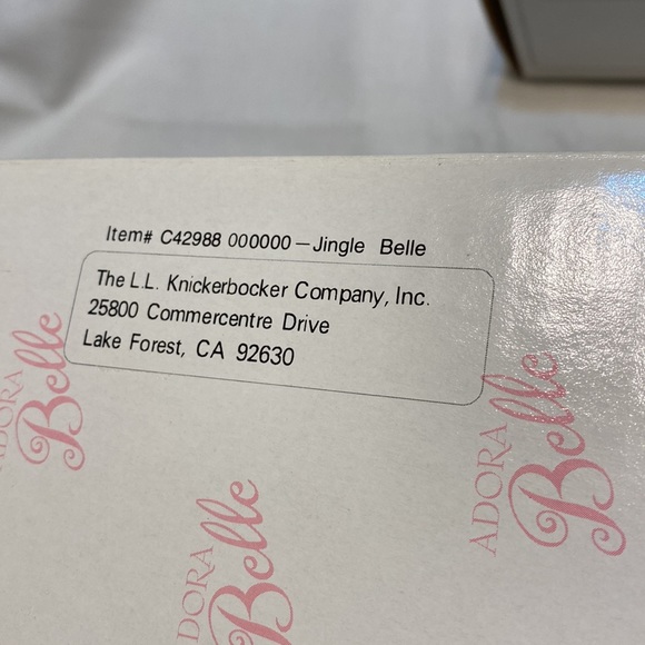 Marie Osmond large porceline doll. Jingle Belle - Picture 8 of 9